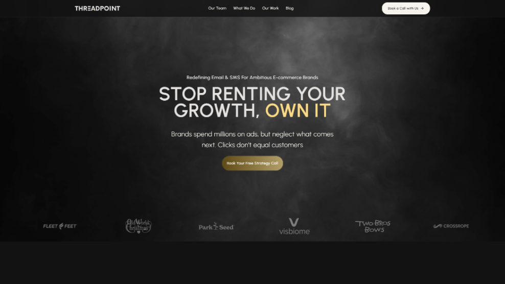 Threadpoint after