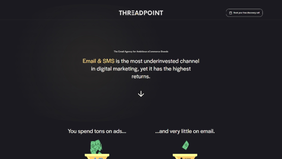 Threadpoint before