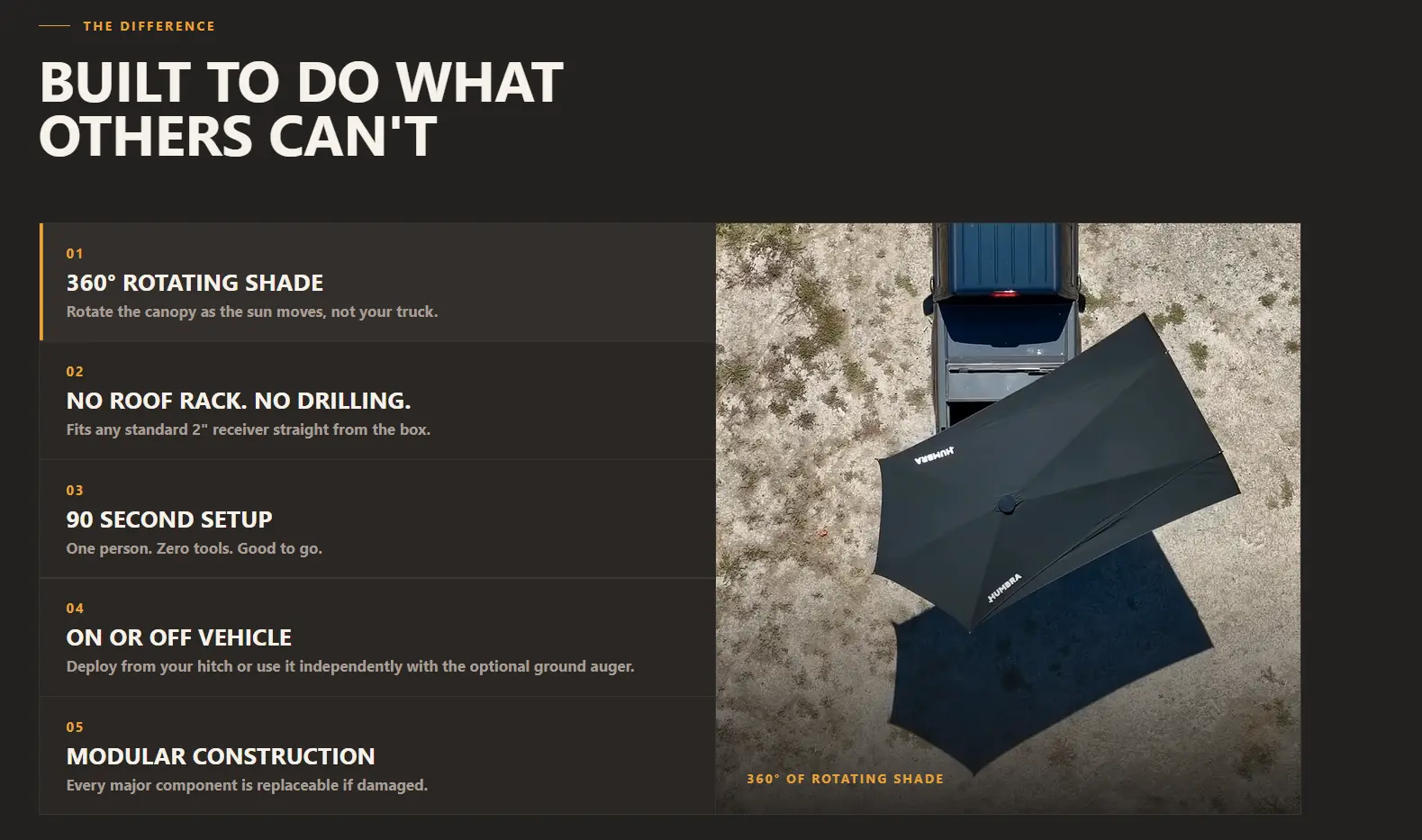 Rebuilt product story