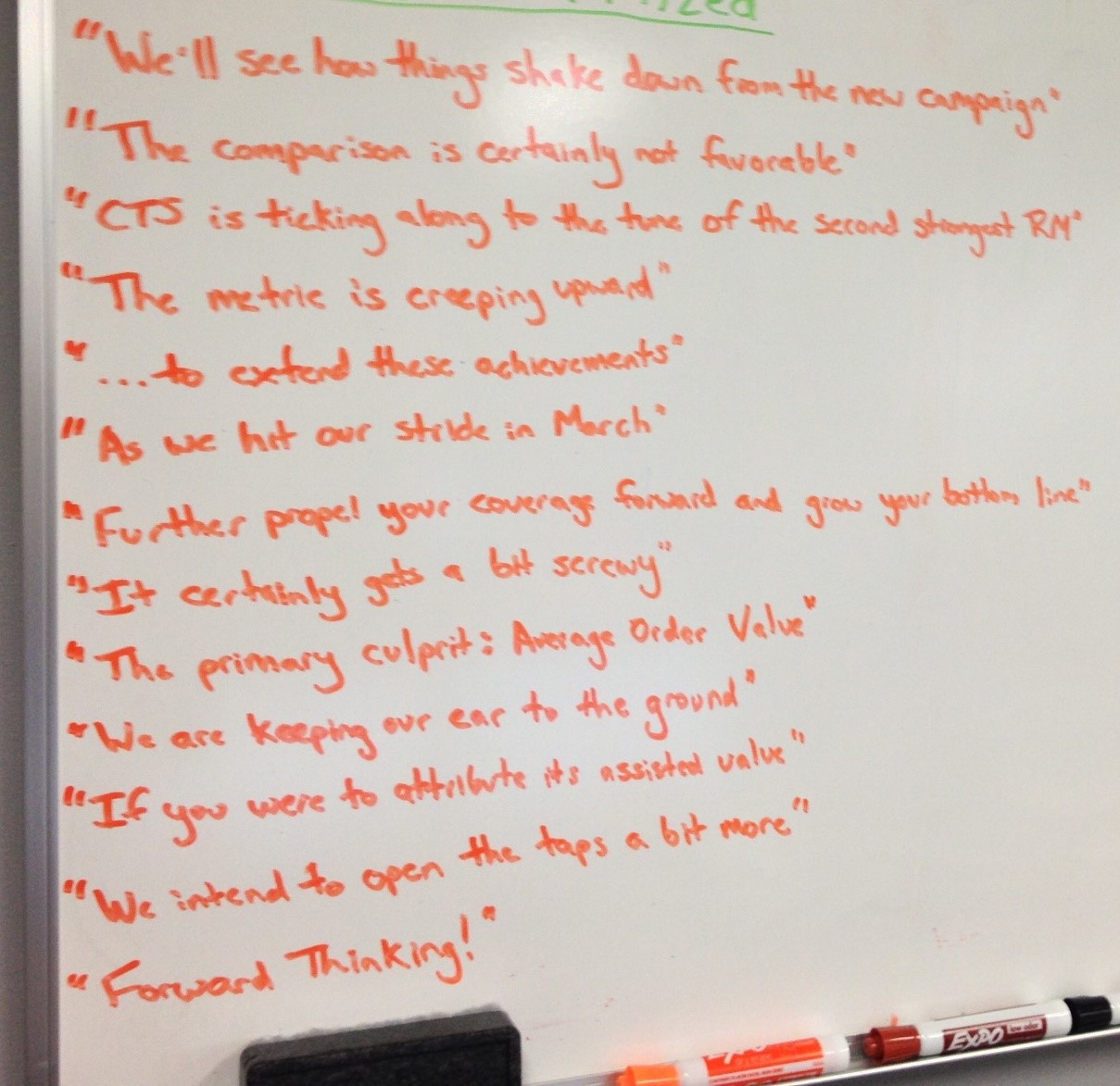 Whiteboard PPC Agency Phrases